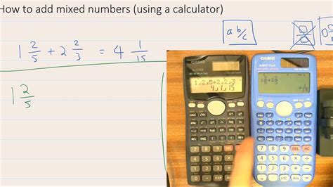 adding subtracting mixed numbers calculator